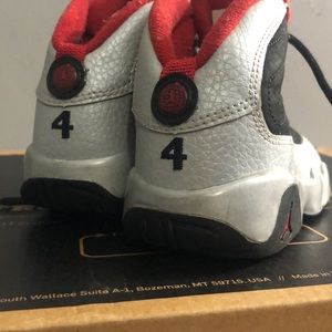 Jordan 9s retro toddler size 7C